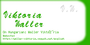 viktoria waller business card